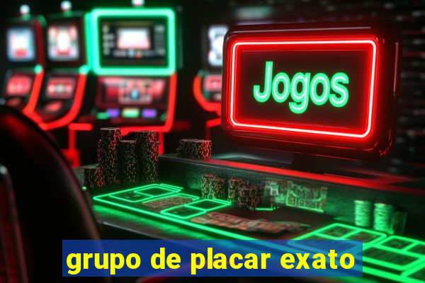 grupo de placar exato